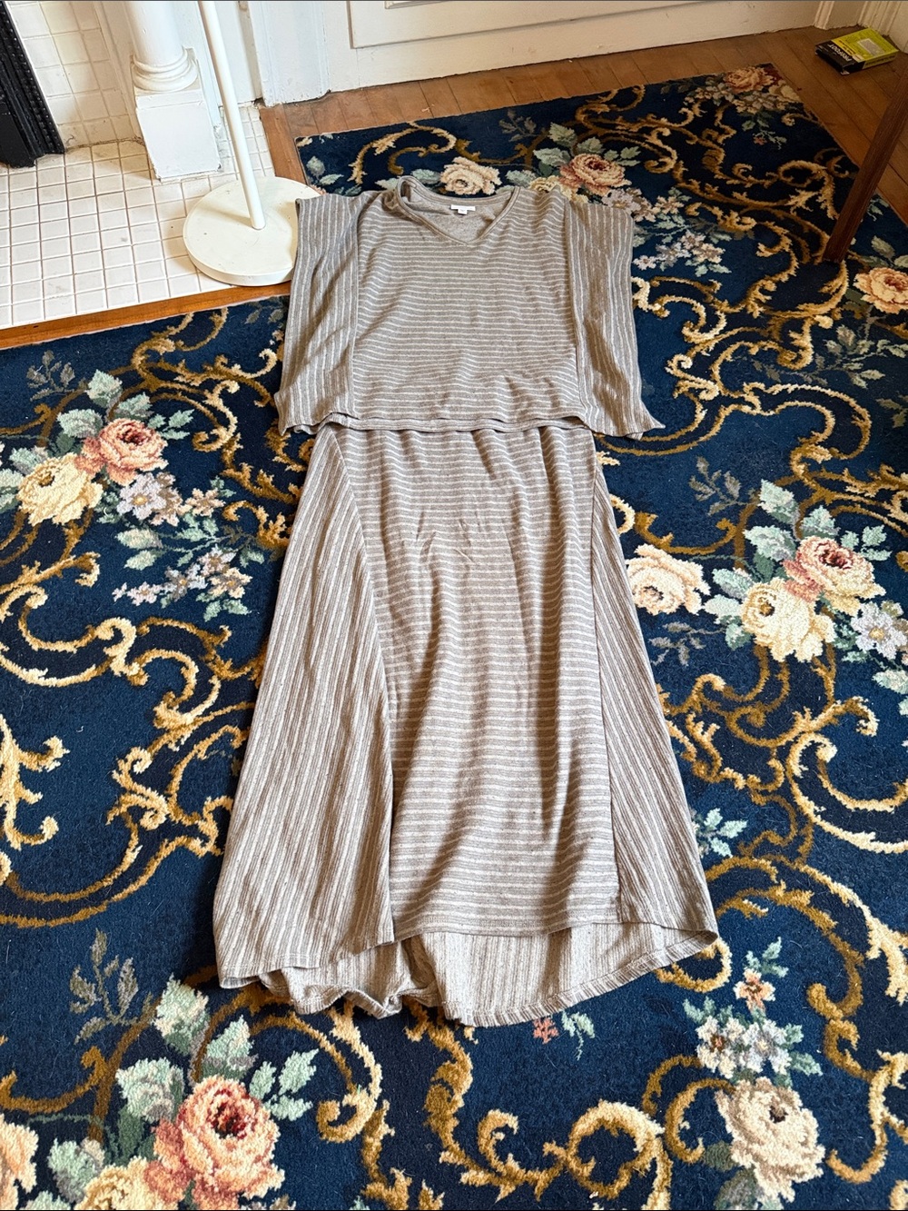 Pure Jill by J Jill top and midi skirt. Worn a few times. Good shape- 140 retail
